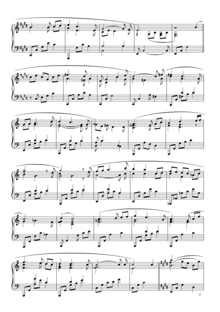 Songs Without Words For Solo Piano Op 3 No 2 Page 2