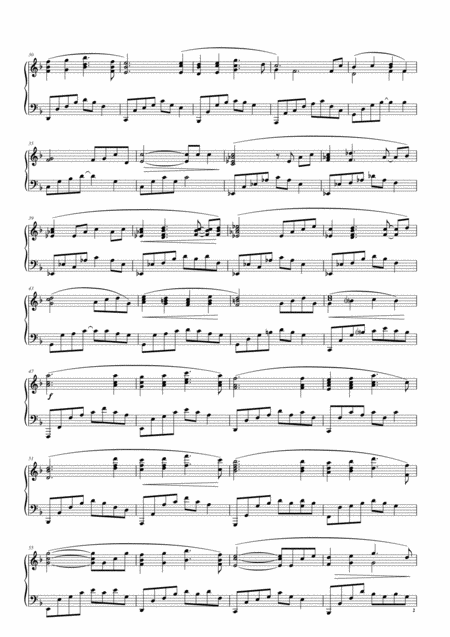 Songs Without Words For Solo Piano Op 5 No 6 Page 2