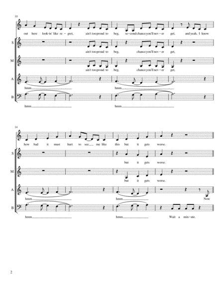 Sorry Not Sorry Ssab A Cappella Page 2