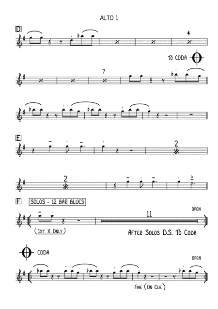 Soul Bossa Nova Big Band Page 2