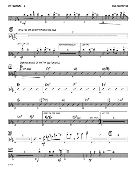 Soul Proprietor 1st Trombone Page 2