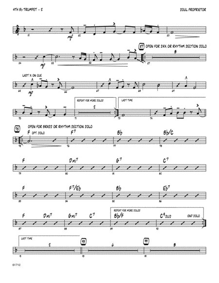 Soul Proprietor 4th Bb Trumpet Page 2