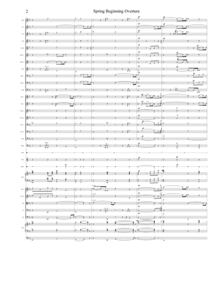 Spring Beginning Overture Page 2