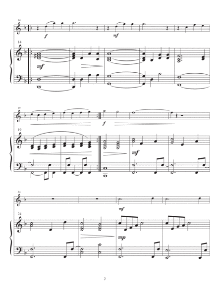 Spring Breezes Beginner Flute Solo With Piano Accompaniment Page 2