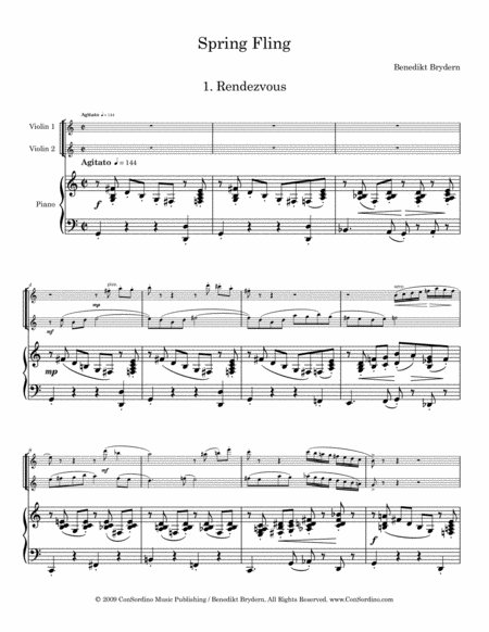 Spring Fling Concertino For 2 Violins Page 2