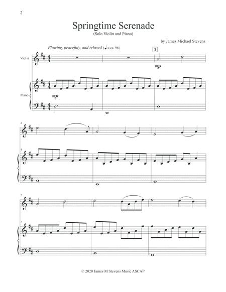 Springtime Serenade Violin Piano Page 2