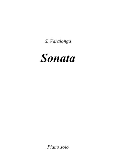 Srgio Varalonga Piano Sonata In B Flat Minor Page 2