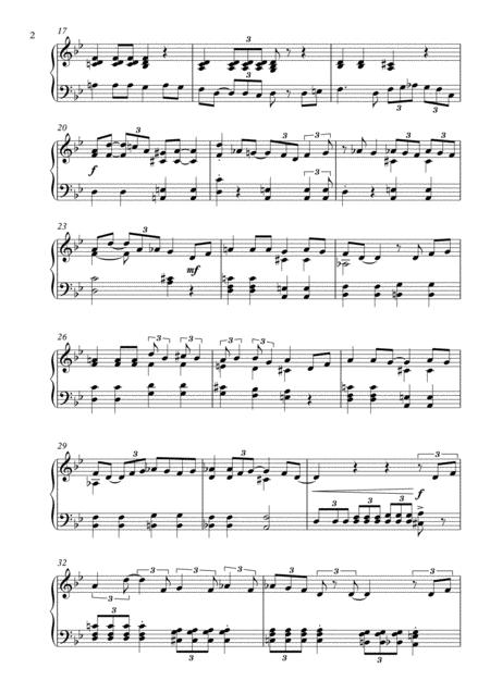 St James Infirmary For Solo Piano Page 2