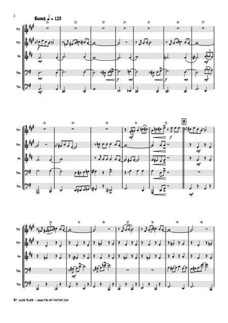 St Louis Blues Brass Quintet Page 2