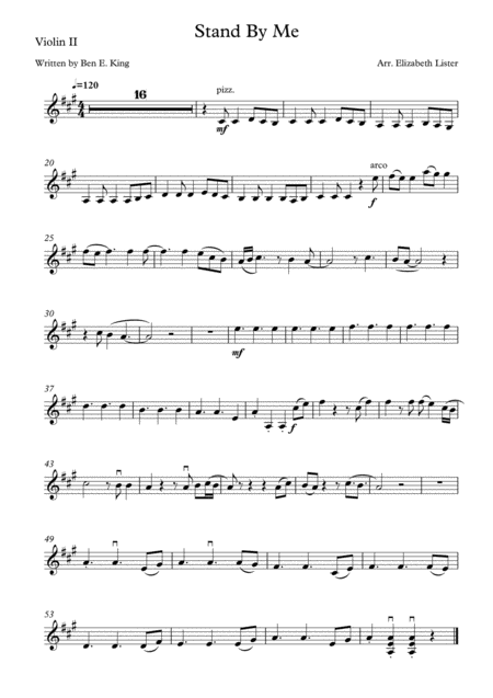 Stand By Me String Quartet Page 2