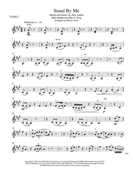 Stand By Me String Trio For String Trio Page 2