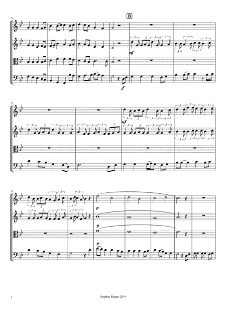 Star Of The County Down String Quartet Page 2