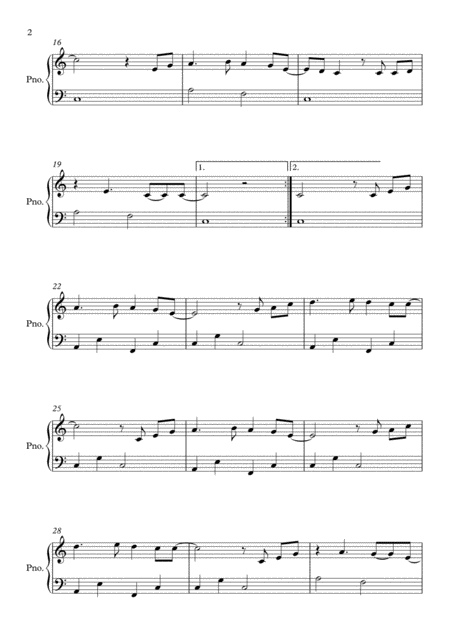 Stay With Me By Sam Smith Easy Piano Page 2