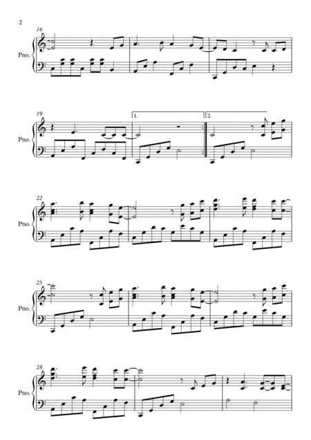 Stay With Me By Sam Smith Piano Page 2