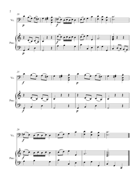 Stephen Collins Foster Oh Susanna In G Flat Major For Voice And Piano Page 2