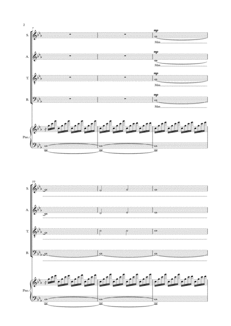 Sting Desert Rose For Satb Choir And Piano Page 2