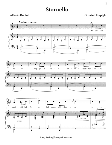 Stornello F Major Page 2