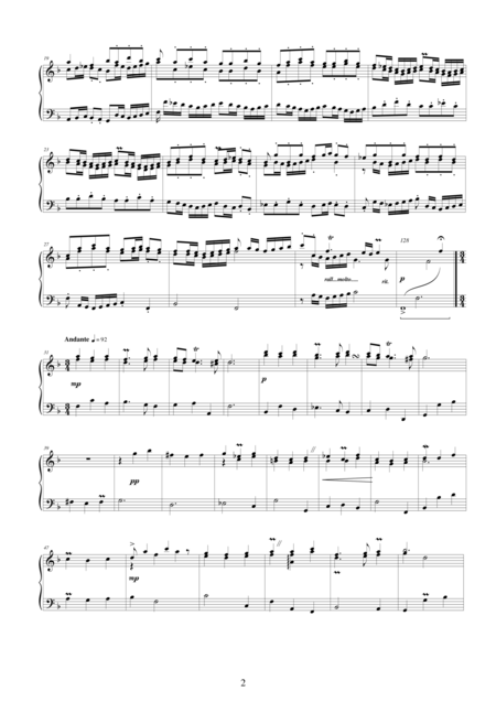 Stradella A Symphony In F Major Piano Version Page 2