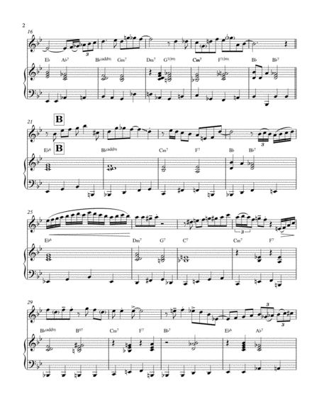 Stranger On The Shore For Flute Solo With Piano Accompaniment Page 2