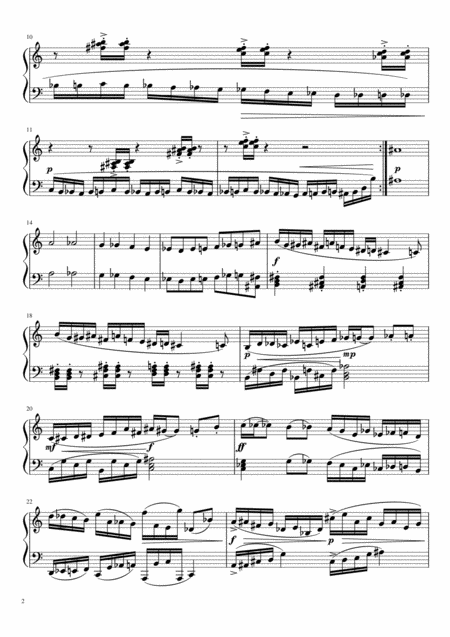 Stress For Solo Piano Page 2