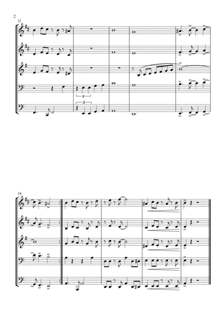 Strictly Come Dancing Theme For Brass Quintet Page 2