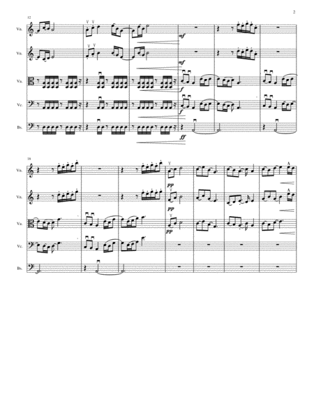 String Orchestra Original Kalayo Page 2