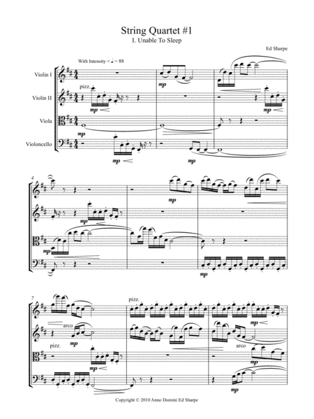 String Quartet 1 Yuki Page 2