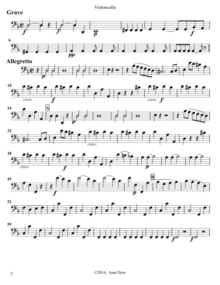 String Quartet In D Minor G 172 Cello Page 2
