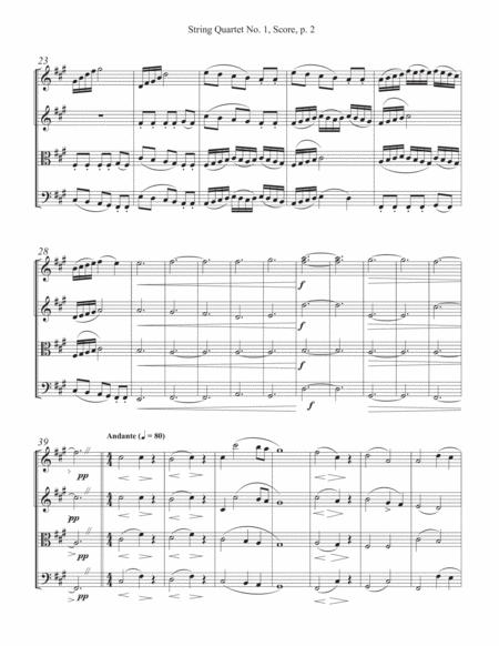 String Quartet No 1 Iv Allegro Page 2
