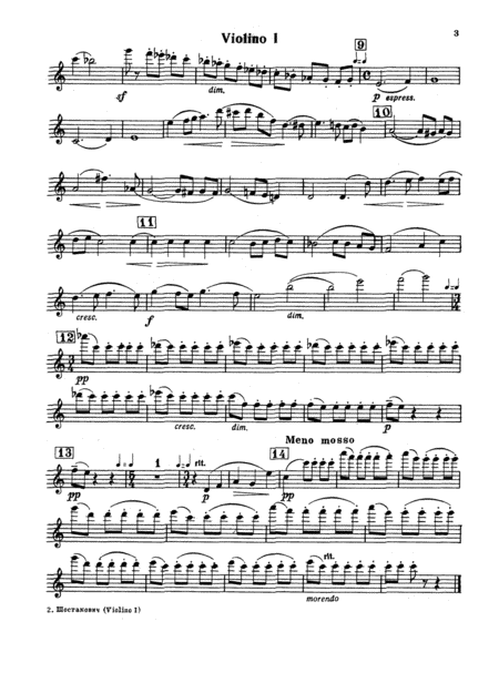 String Quartet No 1 Op 49 Page 2