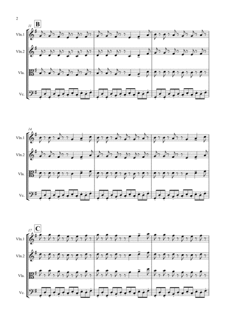 String Quartet No 1 The New Year Movement 1 Allegro Vivace Page 2