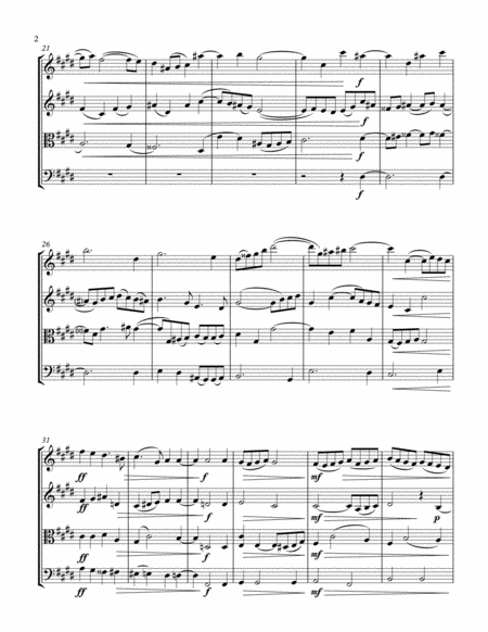 String Quartet No 26 In C Sharp Minor Page 2