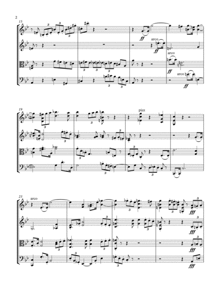 String Quartet No 31 In B Flat Major Page 2