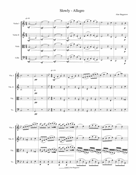 String Quartet No 9 Afb Page 2