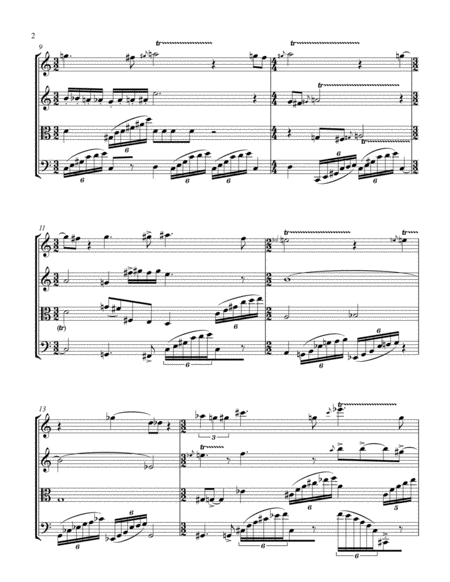 String Quartet Poem No 2 Page 2