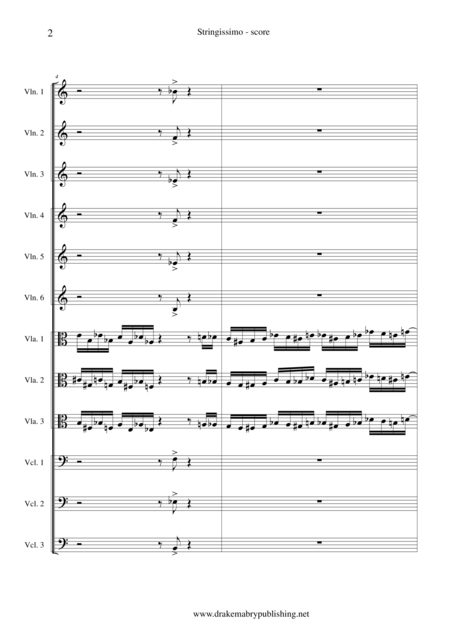 Stringissimo Score Page 2