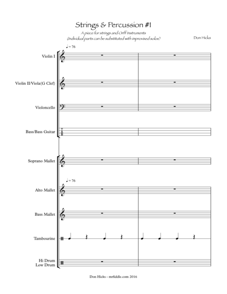 Strings Percussion 1 Page 2