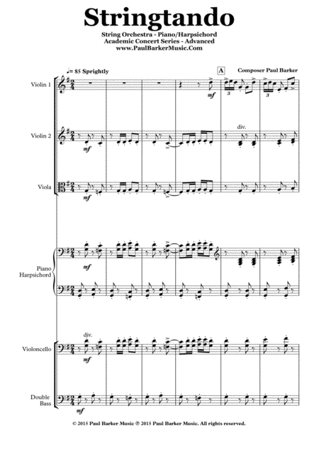 Stringtando Score Parts Page 2