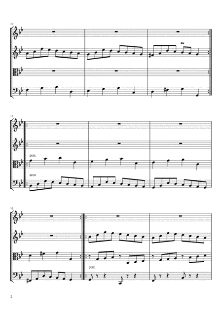 Suit No 7 G Minor Paasacaille For String Quartet Page 2