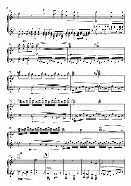 Suite For String Orchestra Piano Version Page 2