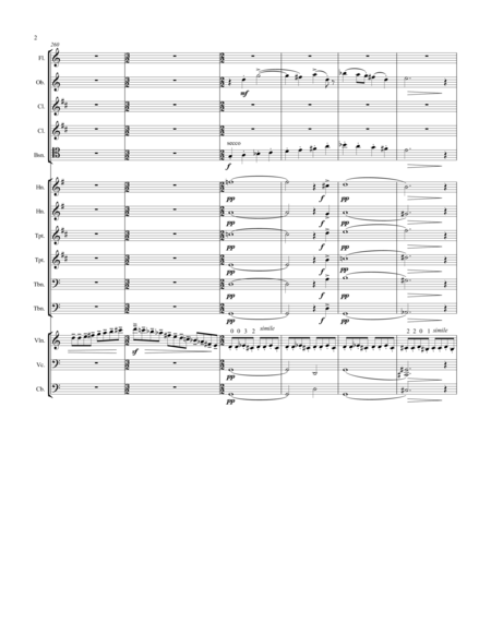 Suite For Violin And Chamber Orchestra Movement 3 Page 2