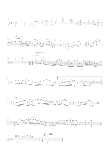 Suite No 2 For Cello Solo Page 2