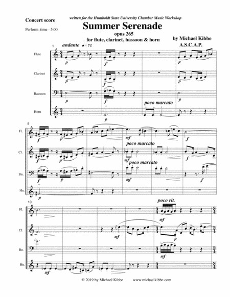 Summer Serenade Opus 265 Page 2