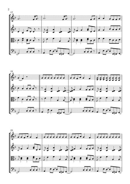 Sunday Best String Quartet Page 2