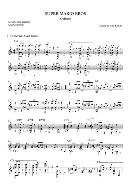 Super Mario Bros For Guitar Page 2