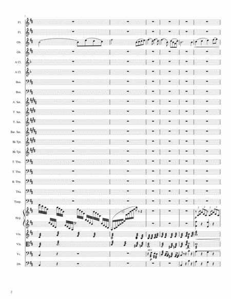 Swan Lake For Full Orchestra Page 2