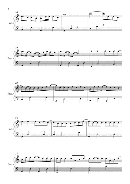 Sweet But Psycho C Major By Ava Max Easy Piano Page 2