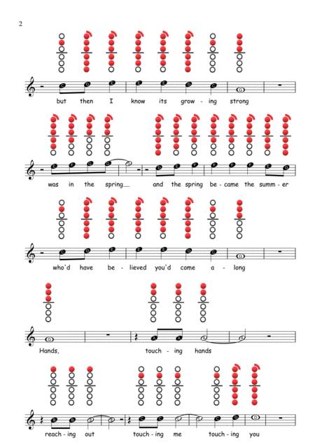 Sweet Caroline Tenor Saxophone Sheet Music Tab Page 2