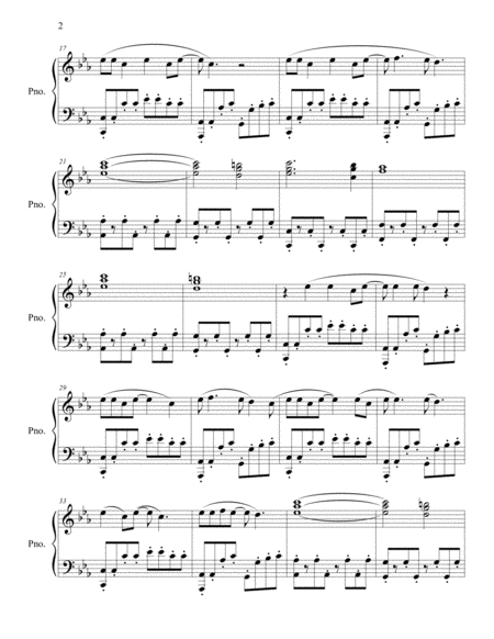 Sweet Dreams Are Made Of This Piano Solo Page 2