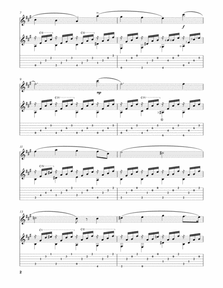 Sweet Remembrance Songs Without Words Op 19b No 1 Page 2